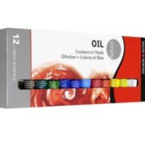 Краски маслянные 12 цветов, 12 мл 'Daler Rowney' (118500100)