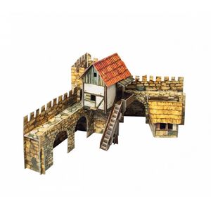 Сборная модель из картона 'Городская площадь. Актеры'