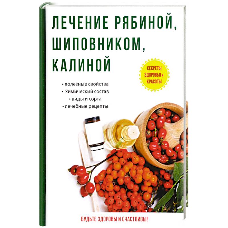 Лечение рябиной, шиповником, калиной