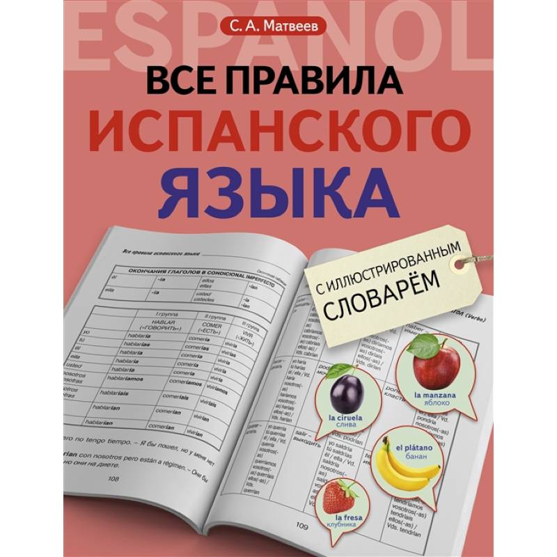 Все правила испанского языка с иллюстрированным словарем Все правила испанского языка с иллюстрированным словарем