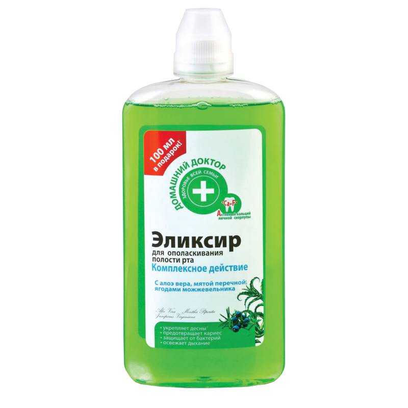 Эликсир для ополаскивания полости рта 'Комплексное действие', 500 мл