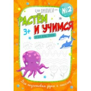 Прописи 'Растем и учимся' ЗИГЗАГИ, ВОЛНЫ, СПИРАЛИ (53099)