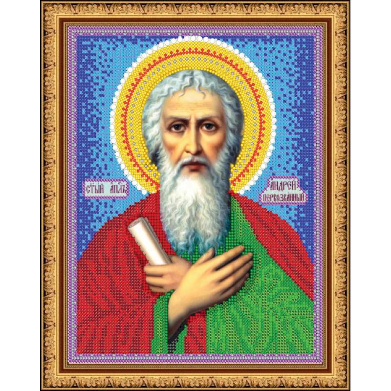 «Светлица» набор для вышивания бисером 8753 «Св. Андрей» бисер Чехия 19x24см