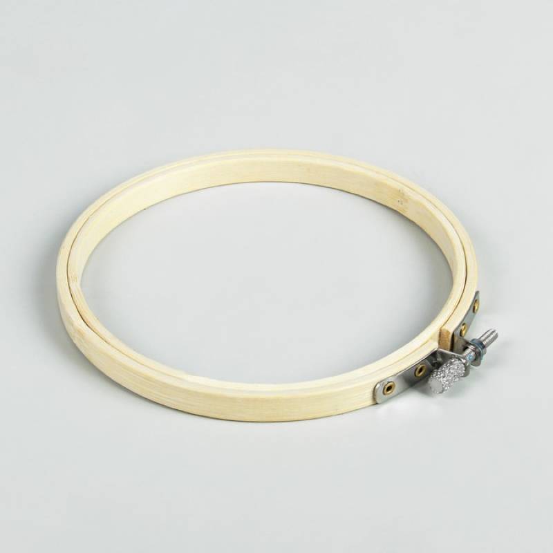 Пяльцы для вышивания деревянные, d=12,5 см