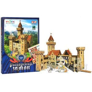 Игровой набор из картона 'Рыцарский замок'