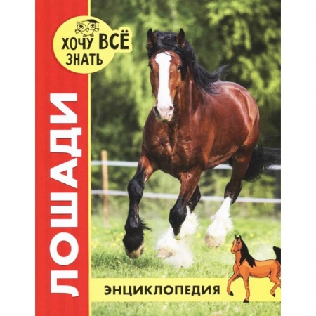 Животный и растительный мир, книга Хочу все знать. Лошади купить по скидке