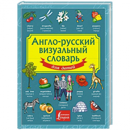 Книги, книга Англо-русский визуальный словарь для детей купить по скидке
