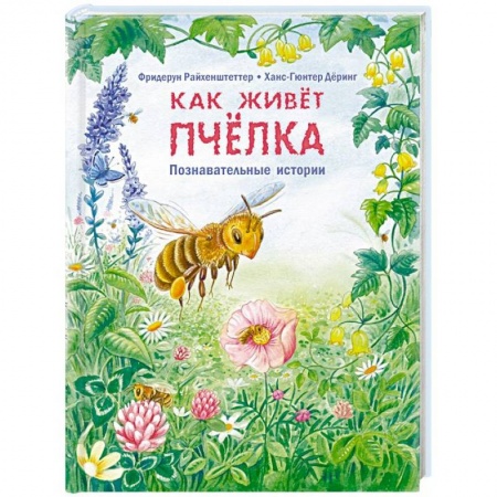Животный и растительный мир, книга Как живёт пчёлка. Познавательные истории купить по скидке