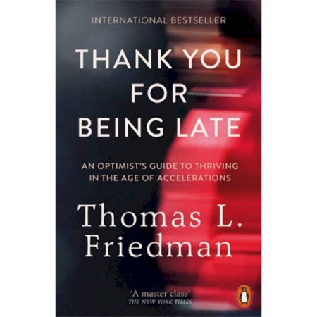 Чтение на английском языке, книга Thank You for Being Late купить по скидке