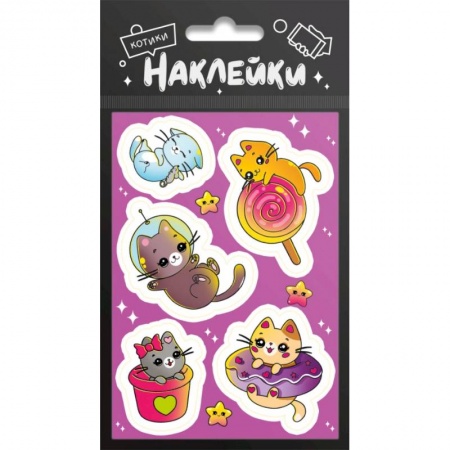 Другое, книга Наклейки 'Котики' купить по скидке