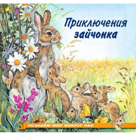 Животный и растительный мир, книга Приключения зайчонка купить по скидке