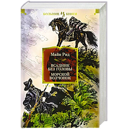 Зарубежная современная проза, книга Всадник без головы. Морской волчонок купить по скидке