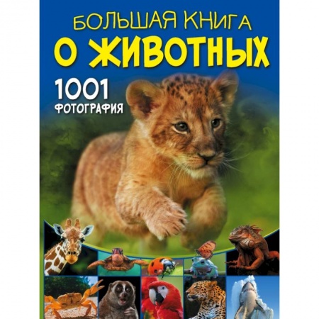 Животный и растительный мир, книга Большая книга о животных. 1001 фотография купить по скидке