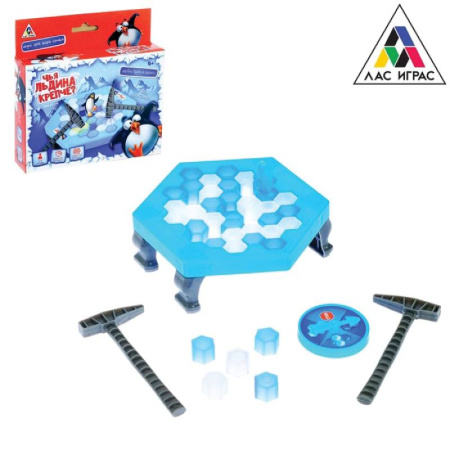 Настольная игра «Чья льдина крепче?»