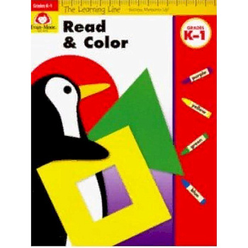 The Learning Line Workbook. Read and Color, Grades K-1