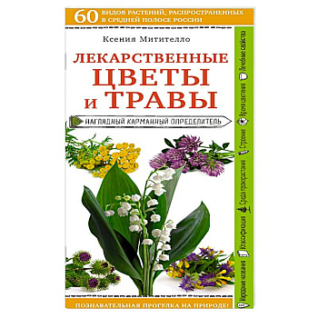 Лекарственные цветы и травы. Наглядный карманный определитель