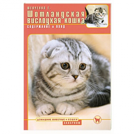Книги, книга Шотландская вислоухая кошка : Содержание и уход купить по скидке