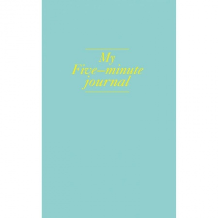 Календари, ежедневники, книга My 5 minute journal. Дневник, меняющий жизнь купить по скидке