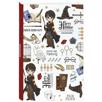 Ежедневник недатированный Гарри Поттер, 64 листа, А5